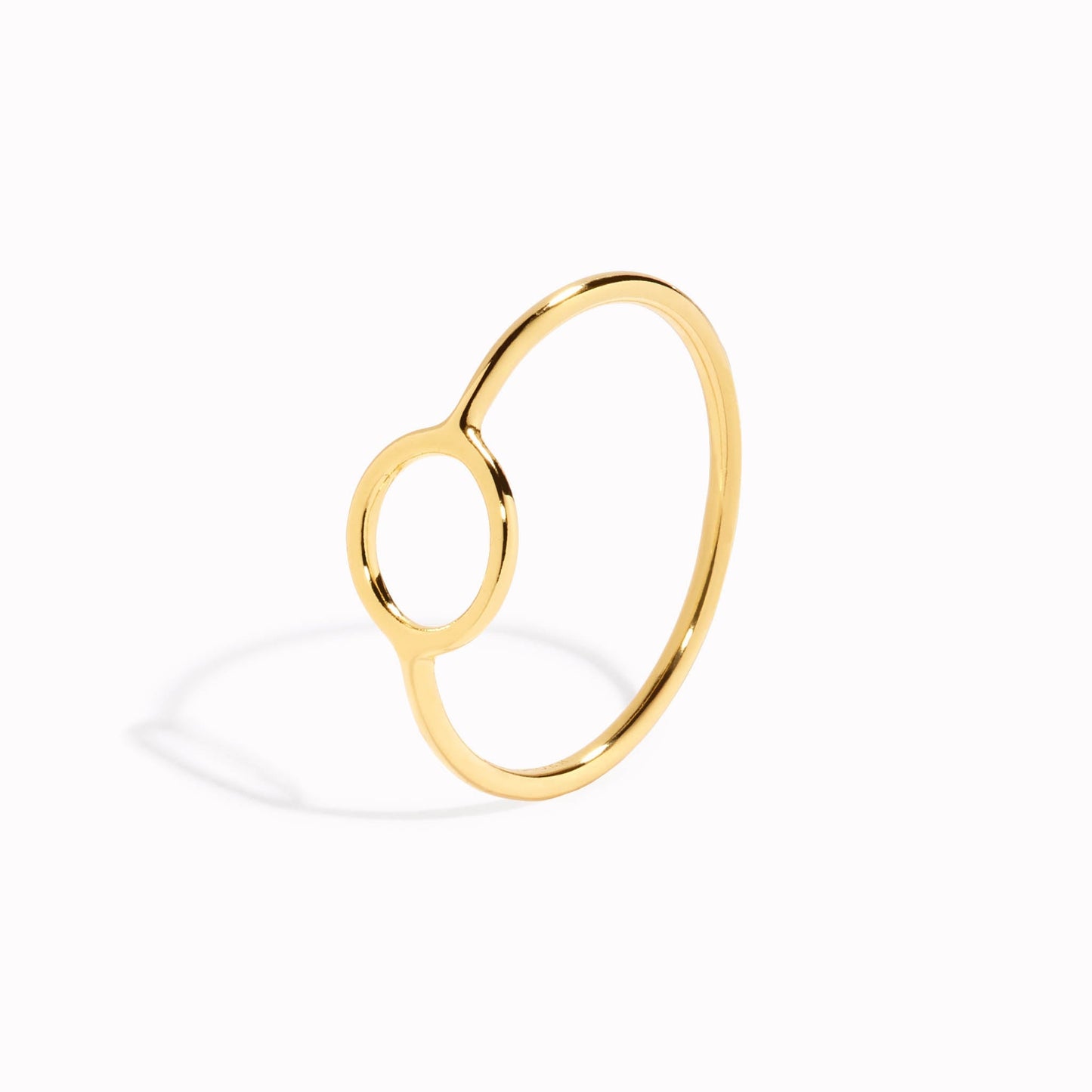 Gold Circle Ring