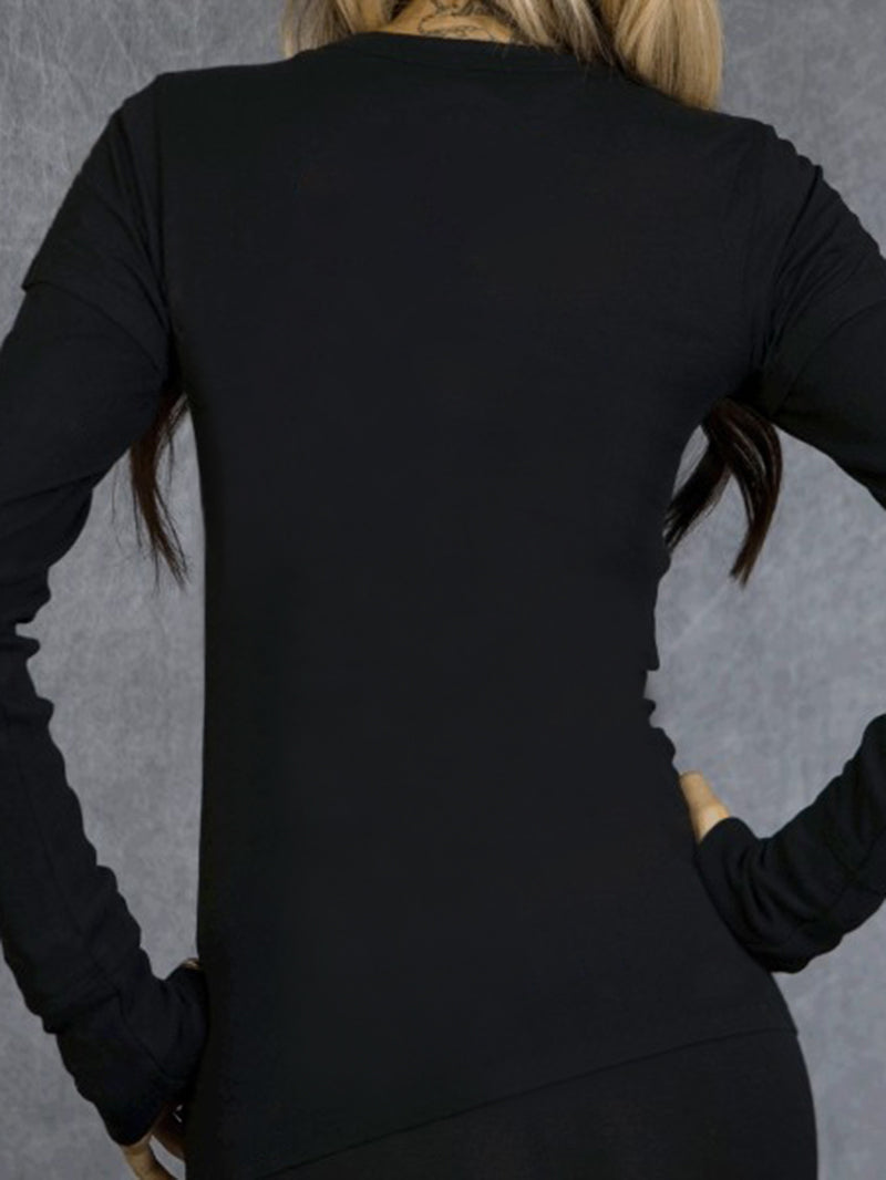 Valentine's Day Evil Punk Print T-Shirt