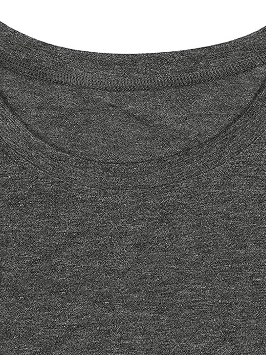 Printed Crew Neck Loose Fitting T-shirt