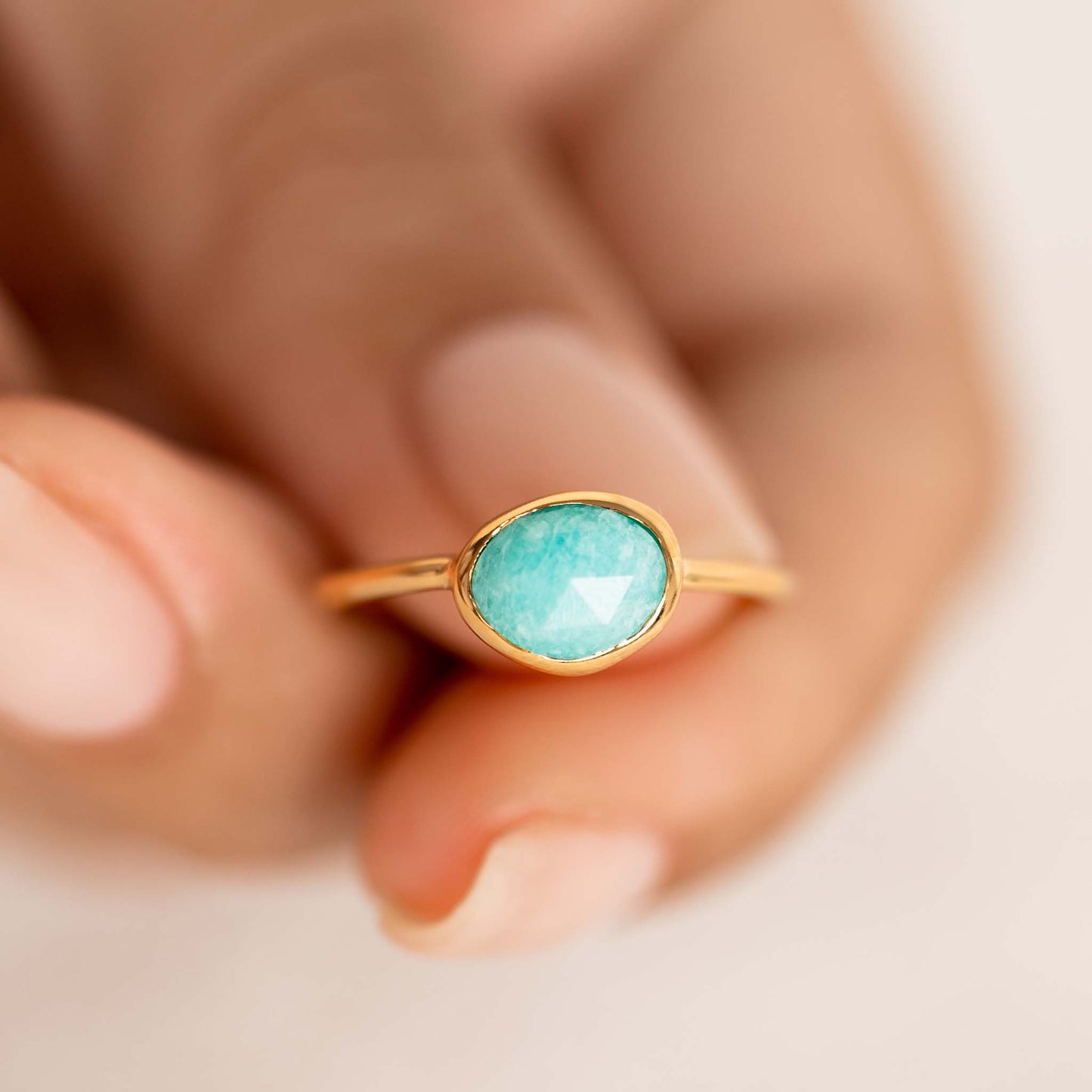 Amazonite Ring - Iris