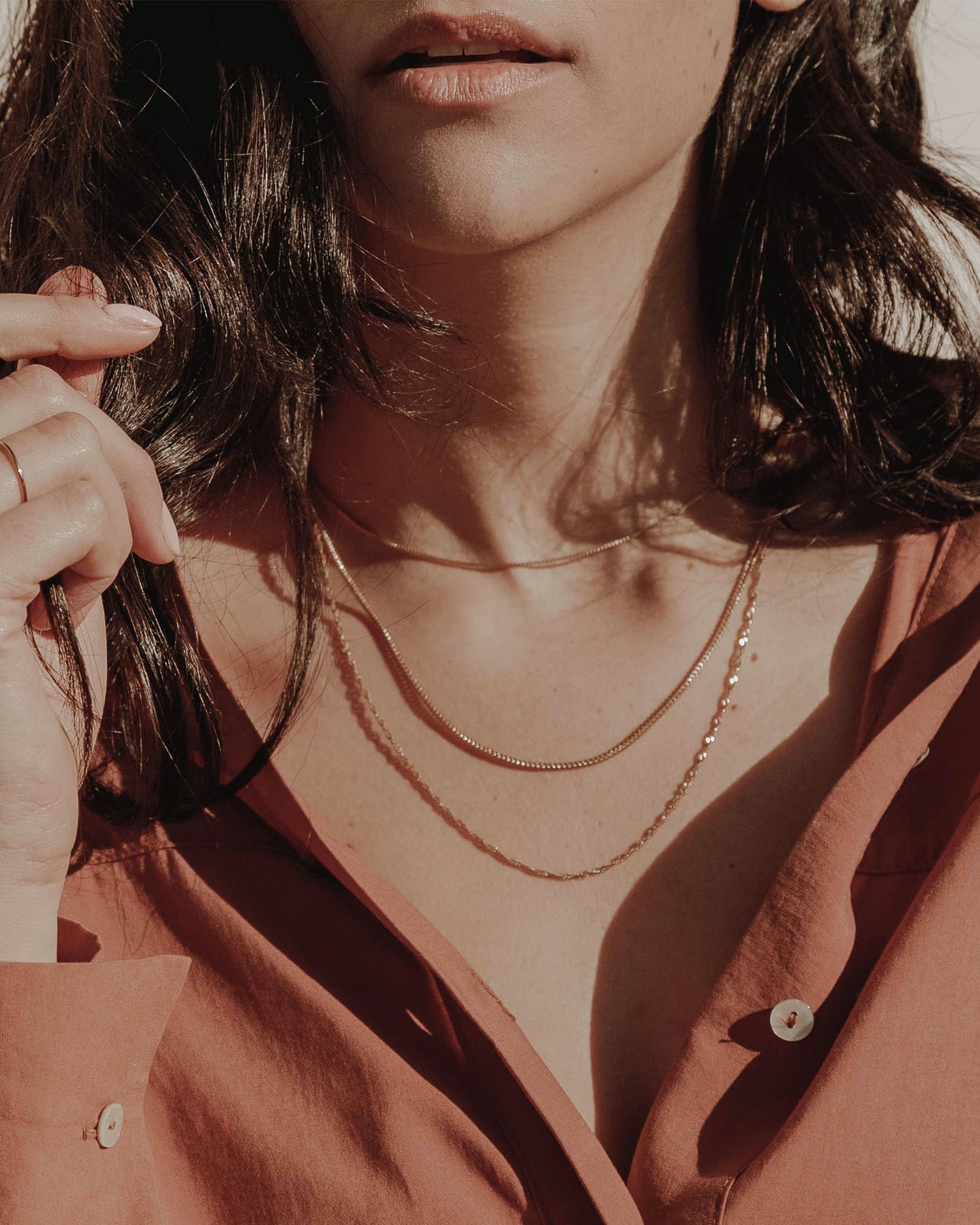 Silver Singapore Chain - Leknes