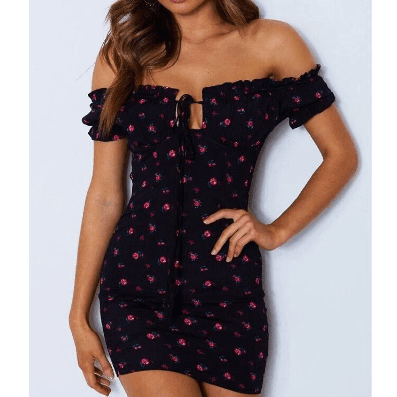Petra Off-Shoulder Mini Dress