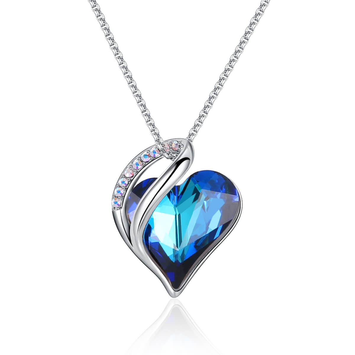 Blue Timeless Love Necklace