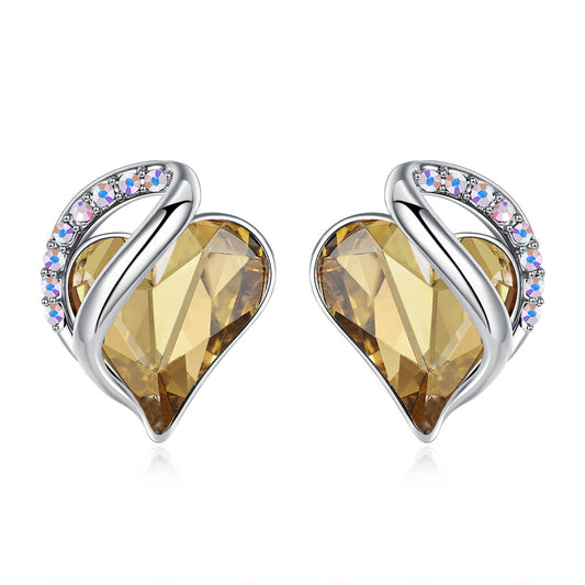Infinite Love November Birthstone Earrings
