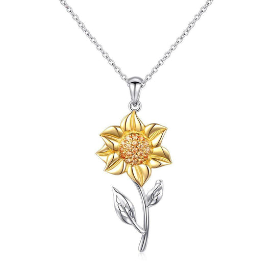 Sunflower Necklace