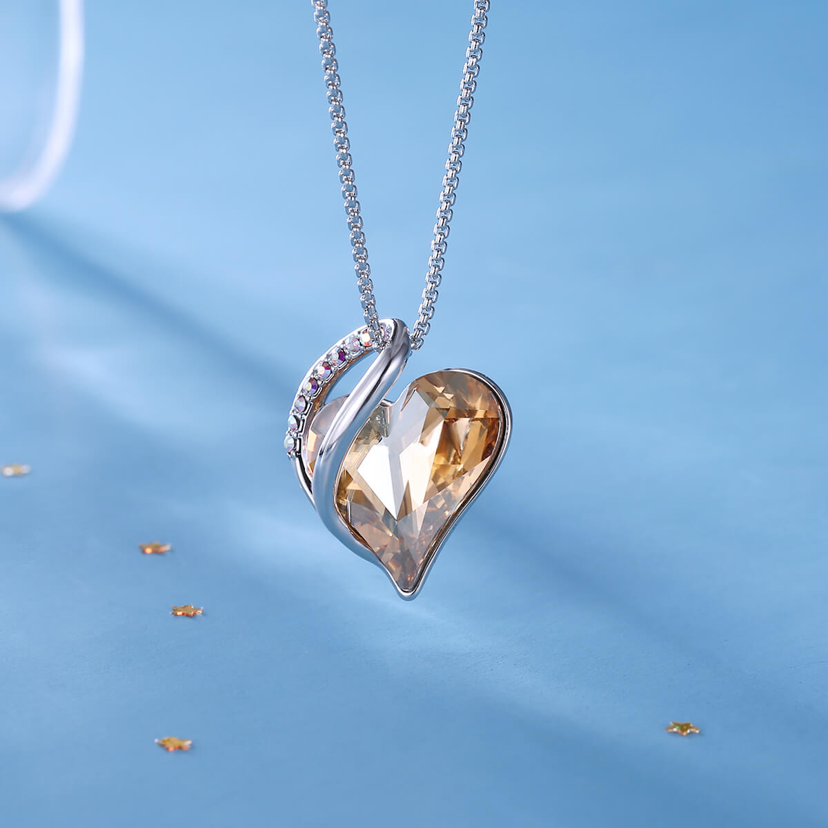 Infinite Love November Birthstone Necklace