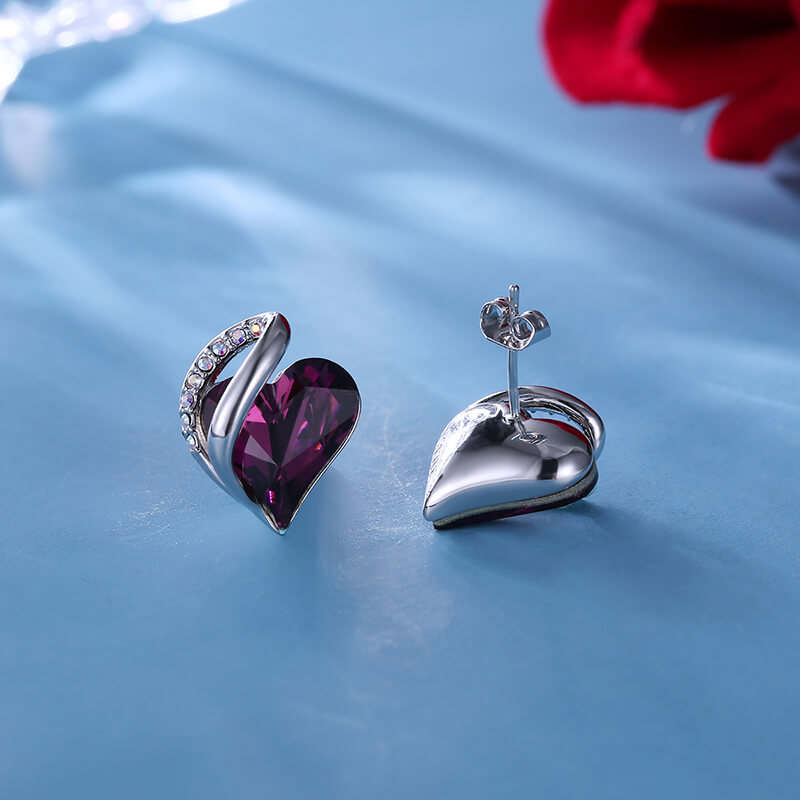 Infinite Love Birthstone Earrings