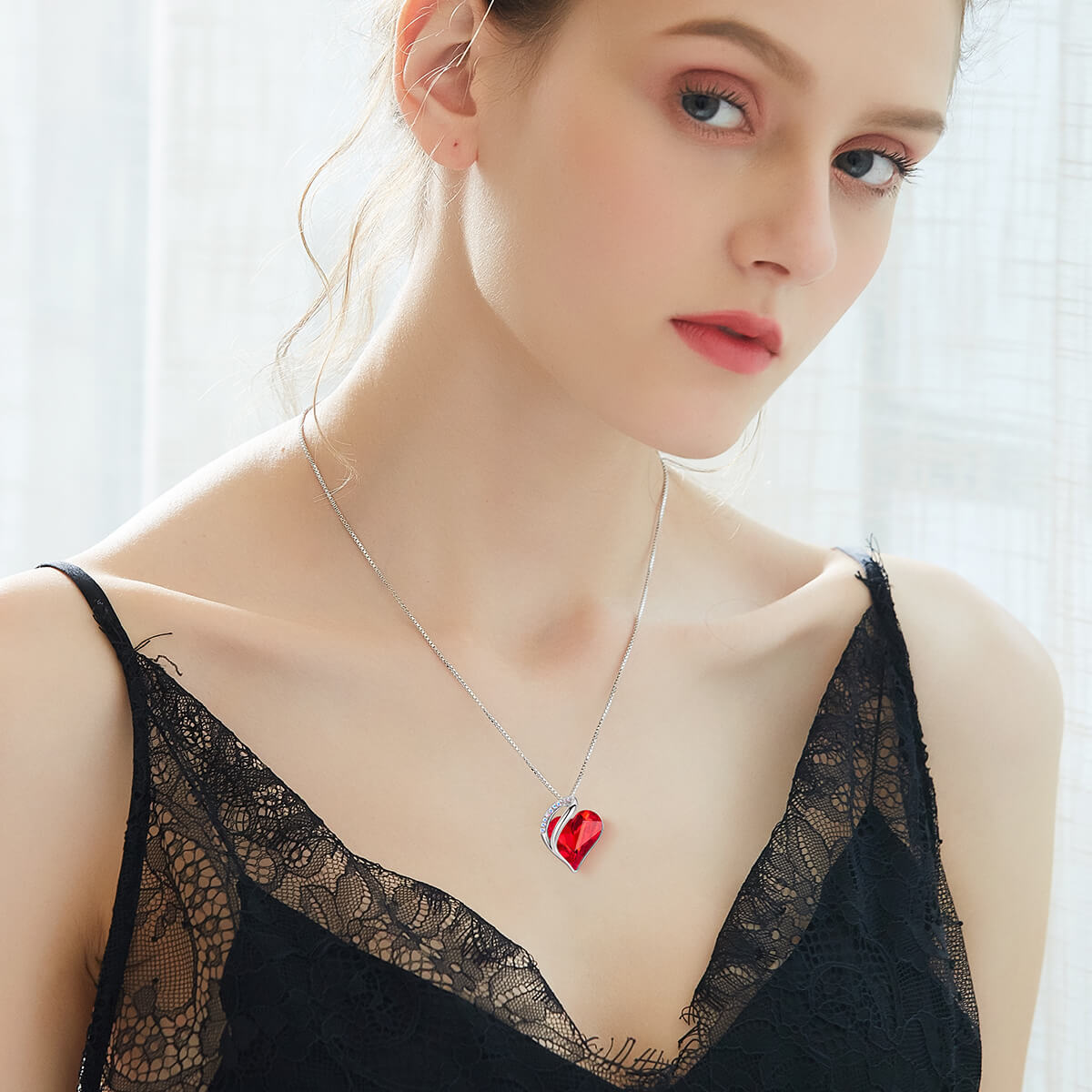 Red Timeless Love Necklace