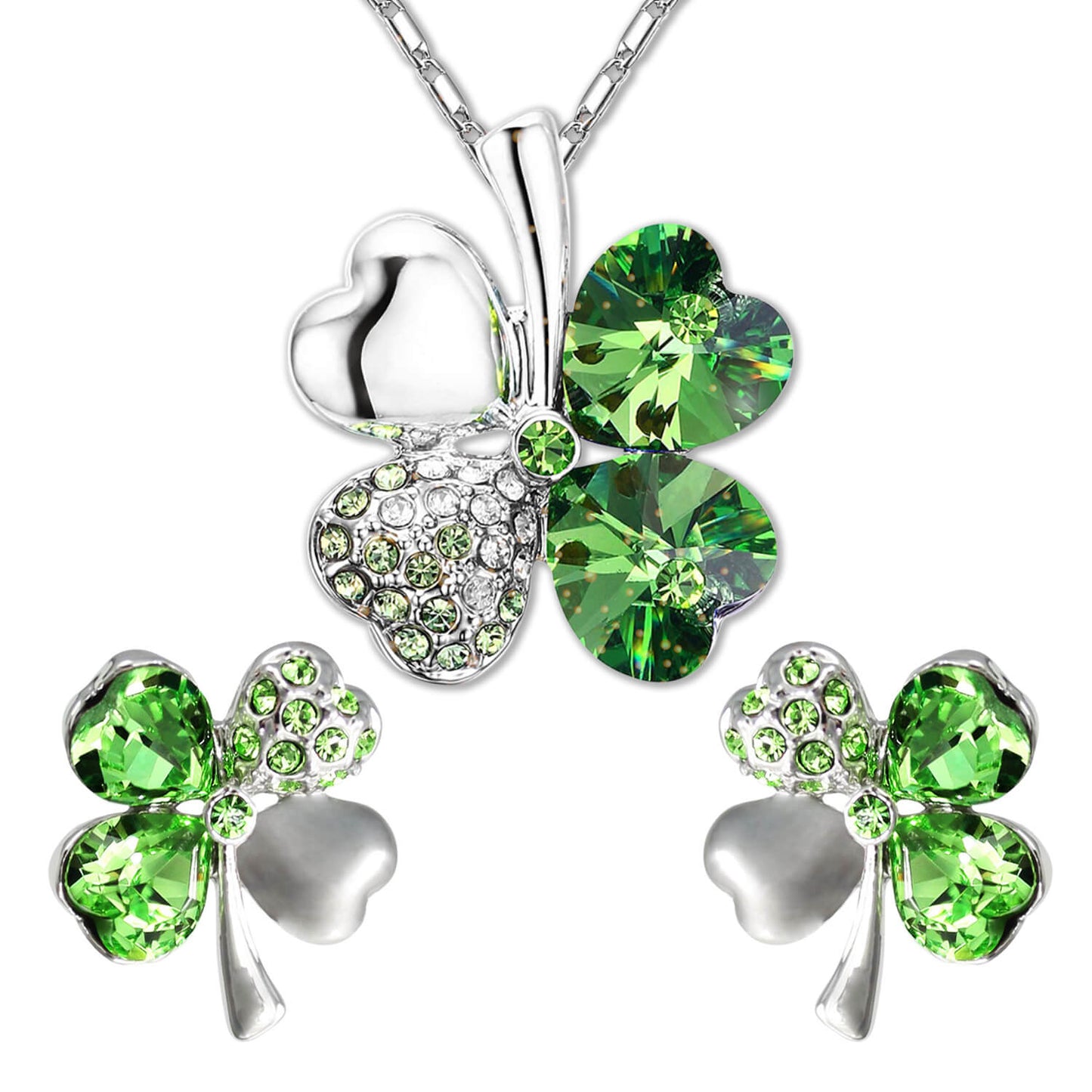 Lucky Clover Jewelry Set