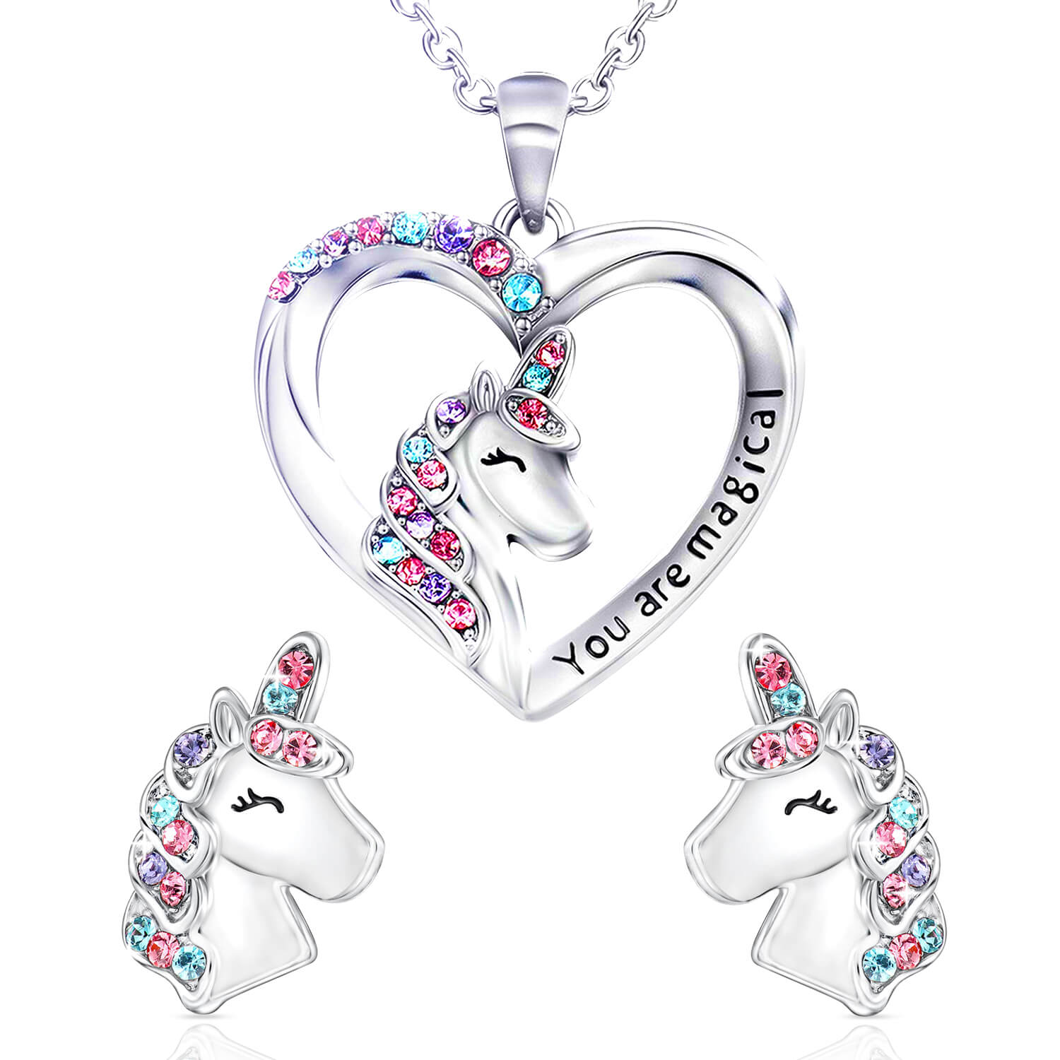 Unicorn Jewelry Set