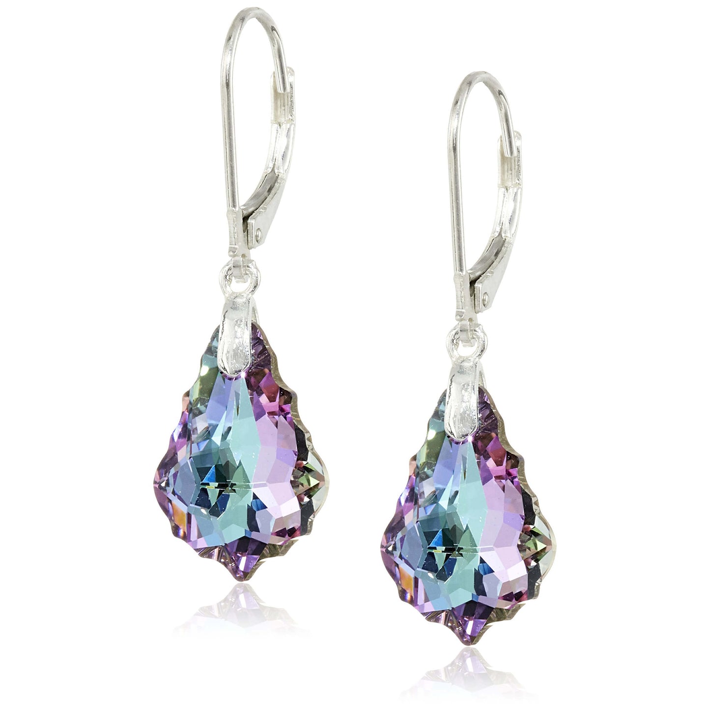 Vitrail Light Crystal Earrings