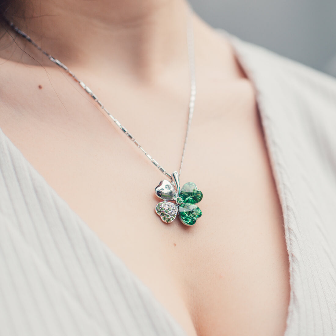 Lucky Clover Jewelry Set