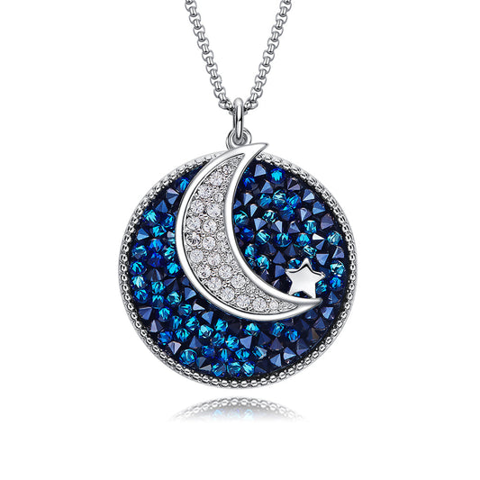 Crystal Moon Necklace