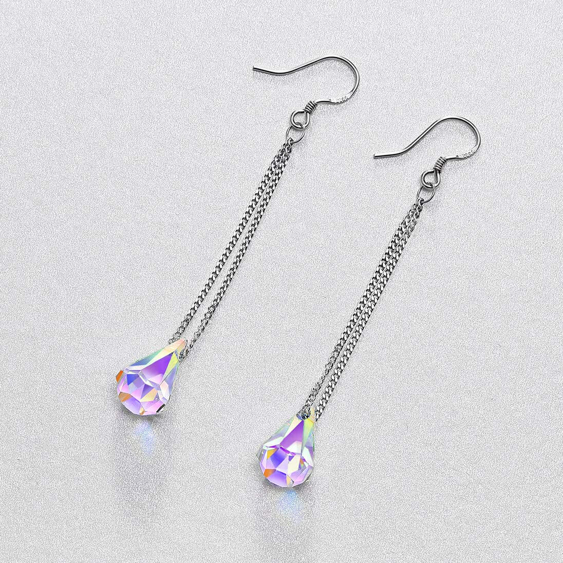 Northern Lights Teardrop Earrings