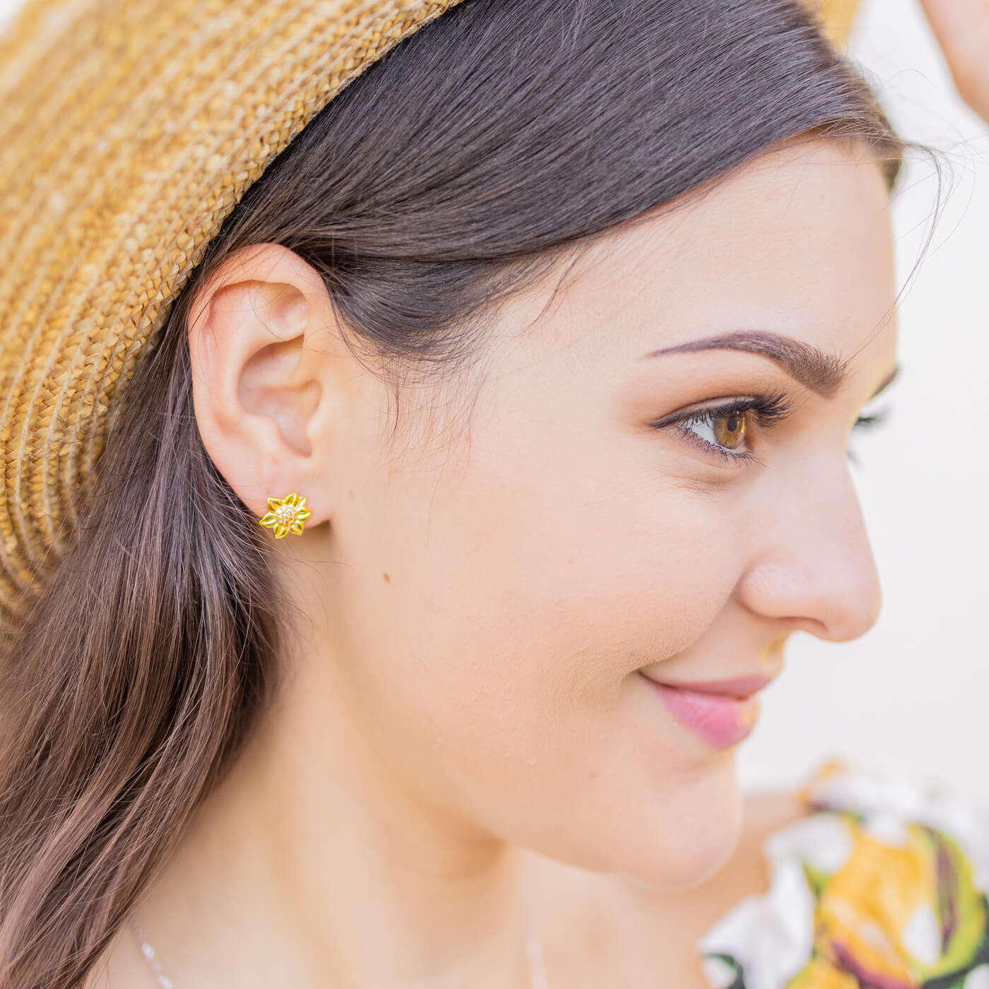Sunflower Earrings