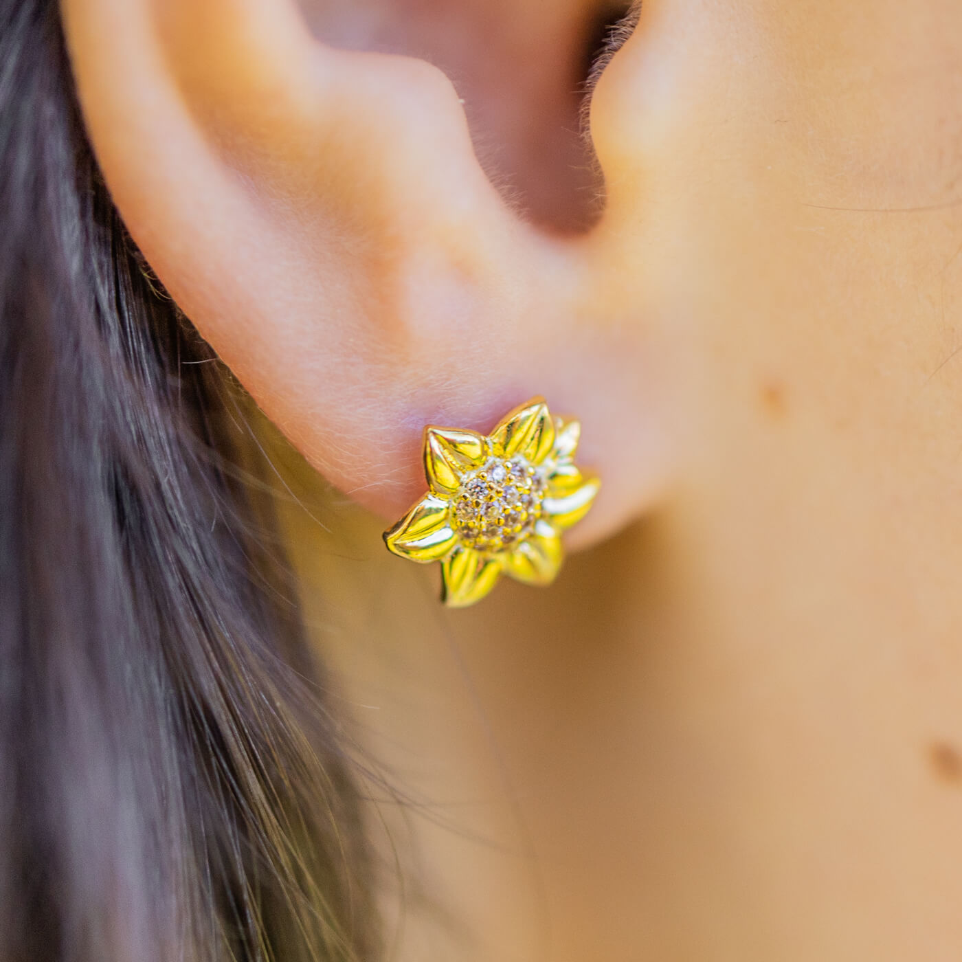 Sunflower Earrings