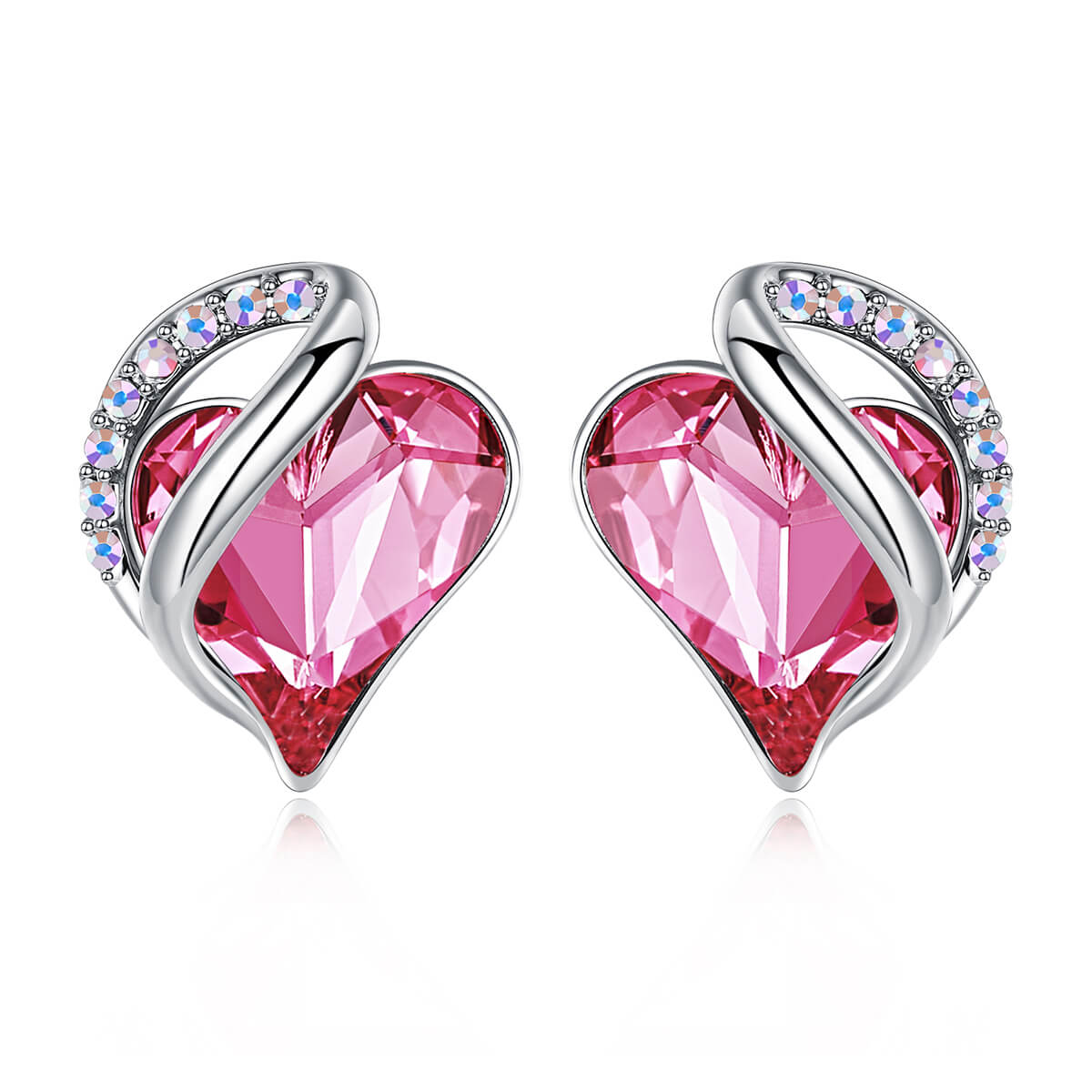 October Crystal Birthstone Earrings