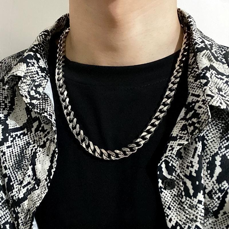 CUBAN LINK SILVER CHAIN