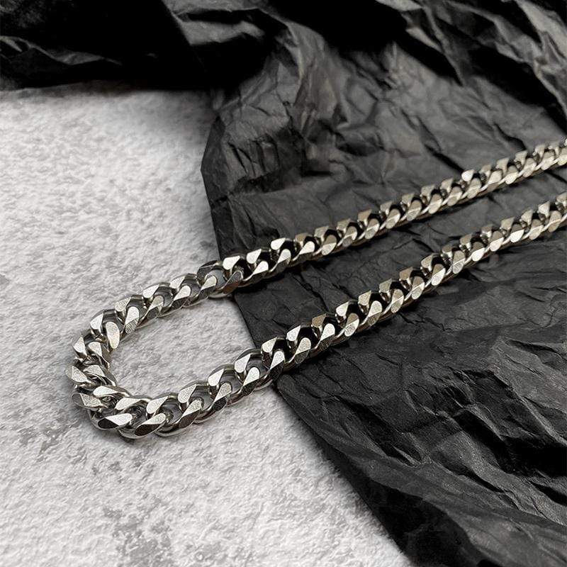 CUBAN LINK SILVER CHAIN