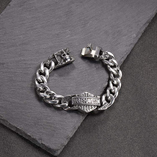 SKULL STAINLESS STEEL BRACELET