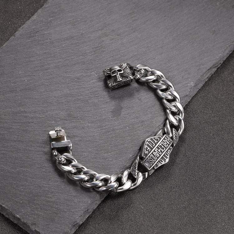 SKULL STAINLESS STEEL BRACELET