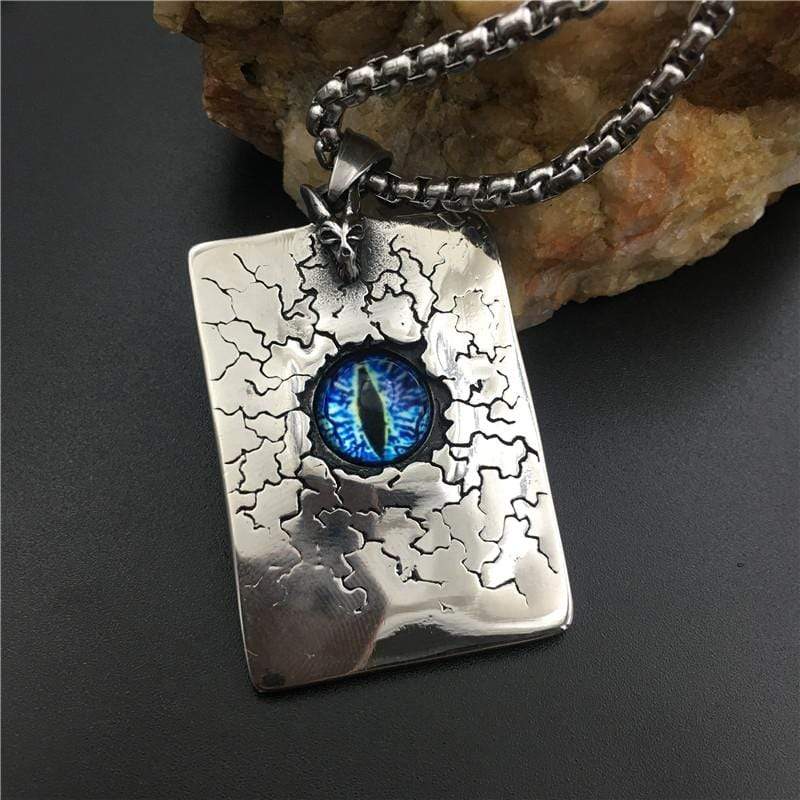 GOD'S EYE HIP HOP STAINLESS STEEL PENDANT
