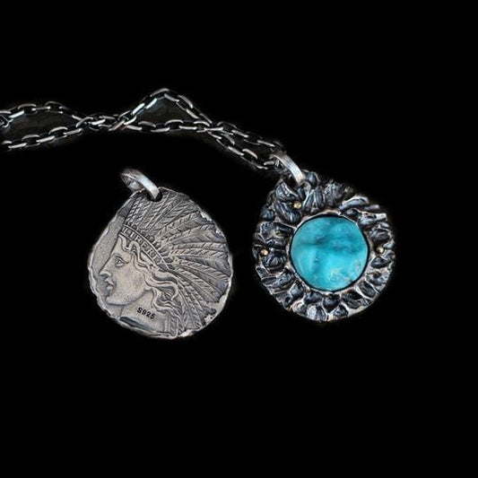 BAPHOMET SATAN SILVER PENDANT