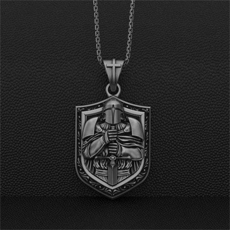 CRUSADER CHRISTIAN TEMPLAR KNIGHT PENDANT