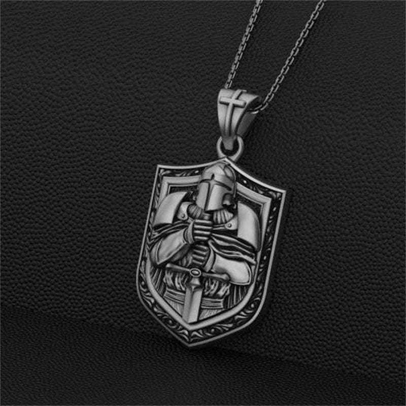 CRUSADER CHRISTIAN TEMPLAR KNIGHT PENDANT