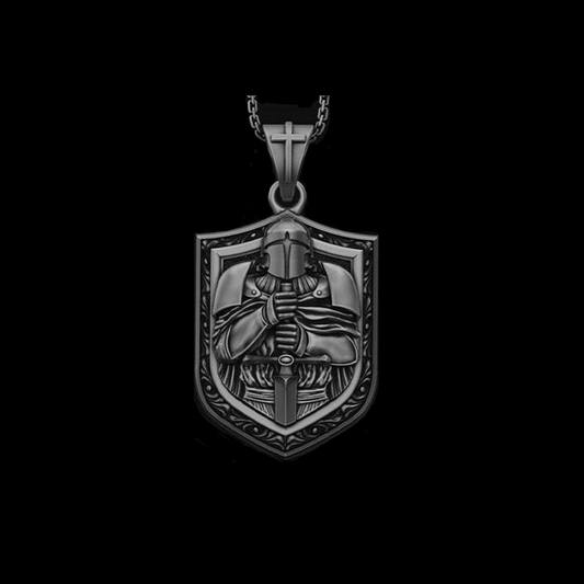 CRUSADER CHRISTIAN TEMPLAR KNIGHT PENDANT