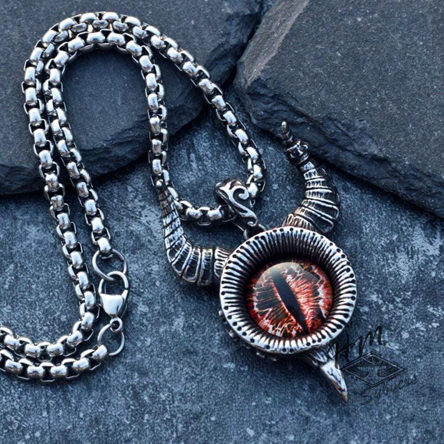 DRAGON'S BALL STAINLESS STEEL PENDANT