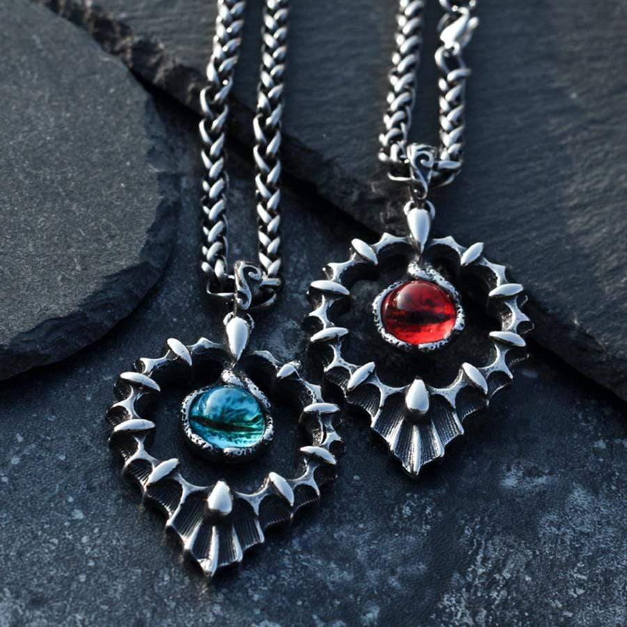 EVIL EYE STAINLESS STEEL PENDANT