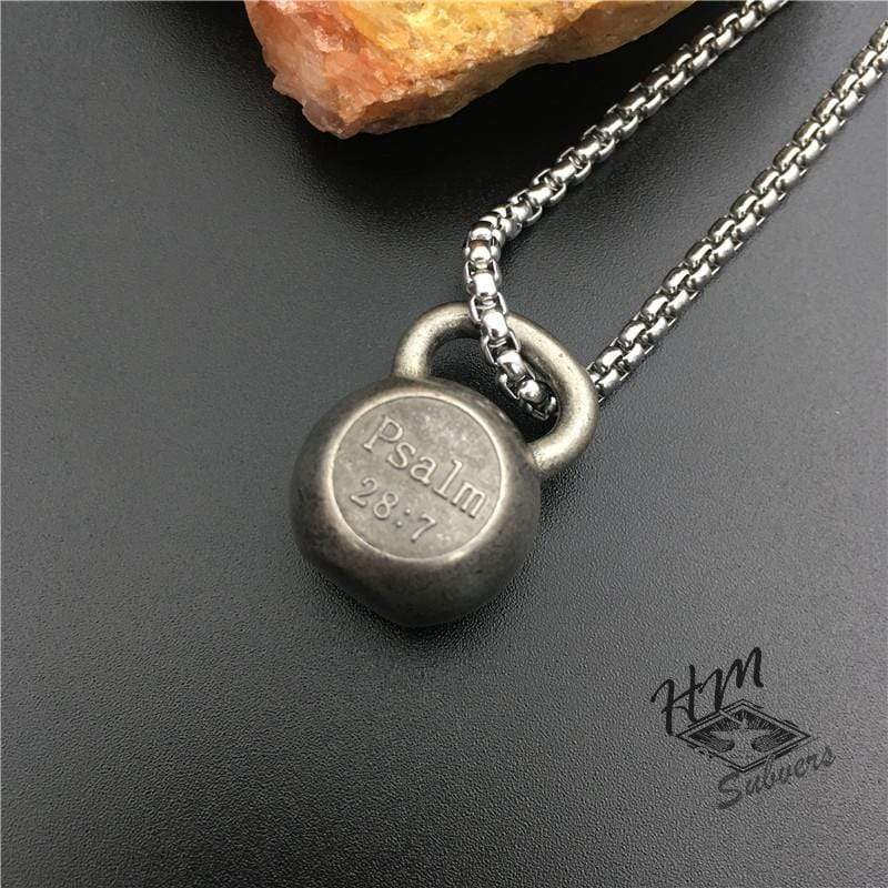 FITNESS EXERCISE KETTLEBELL PENDANT