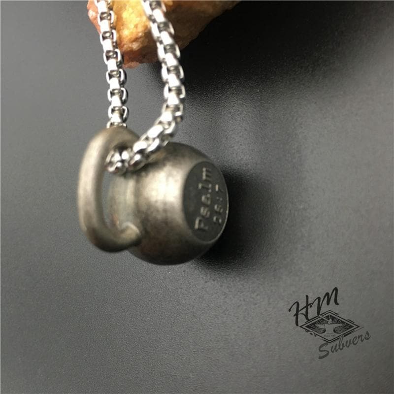 FITNESS EXERCISE KETTLEBELL PENDANT