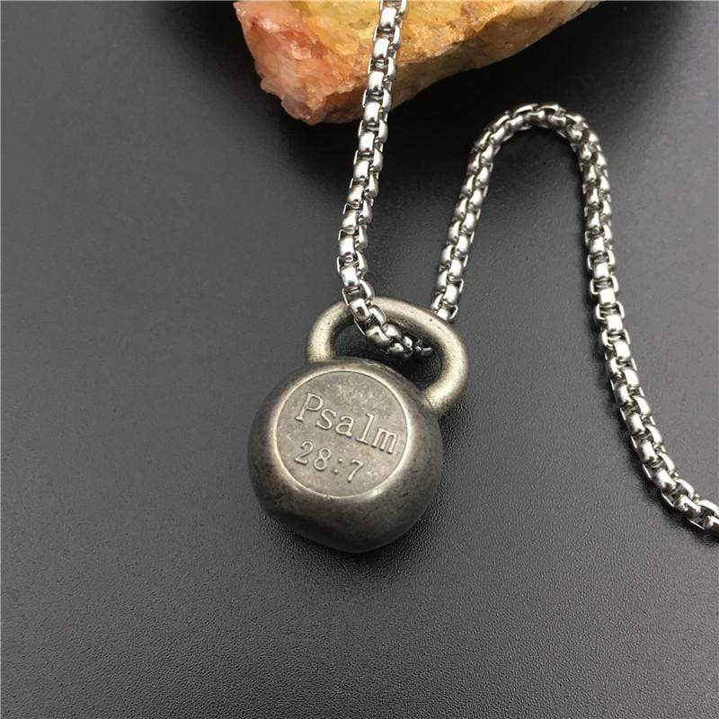 FITNESS EXERCISE KETTLEBELL PENDANT