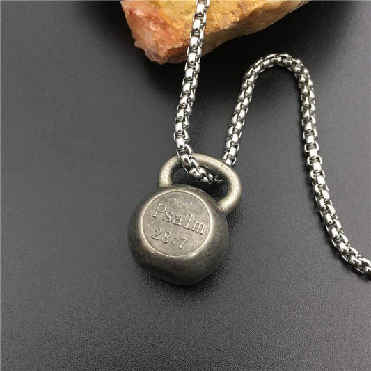 FITNESS EXERCISE KETTLEBELL PENDANT