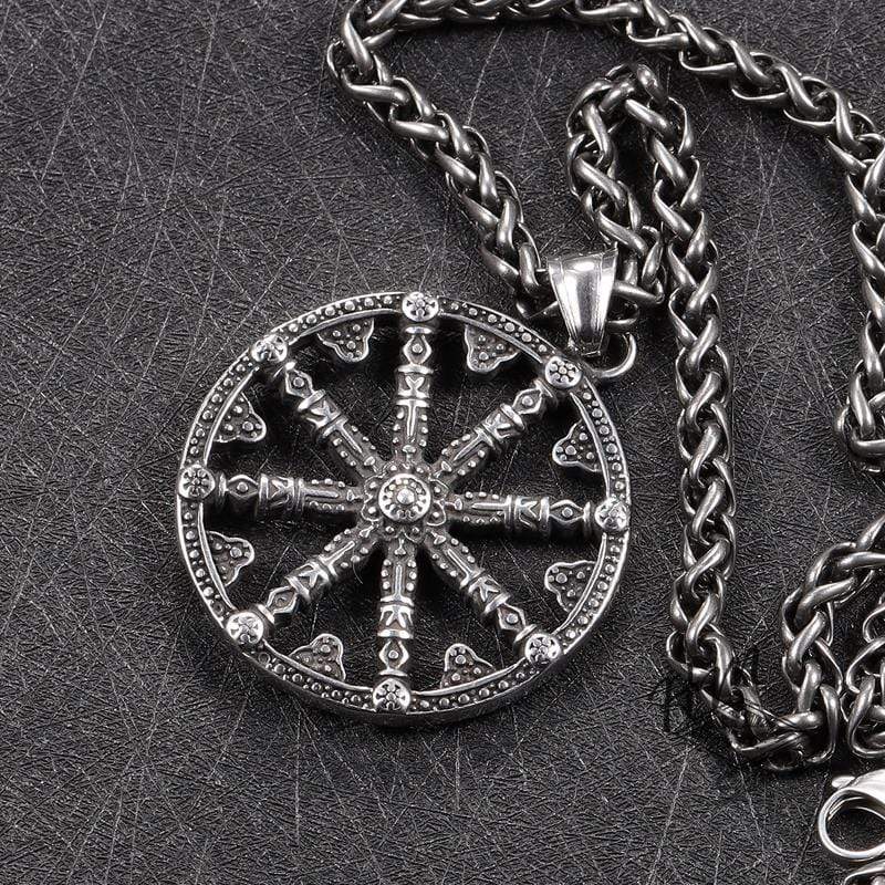 VINTAGE PHALLIC WHEEL MEN'S PENDANT