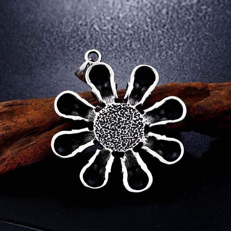 PUNK BIKER STAINLESS STEEL PENDANT