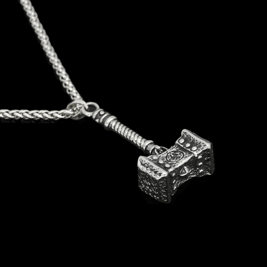 VIKING THOR'S HAMMER STAINLESS STEEL PENDANT