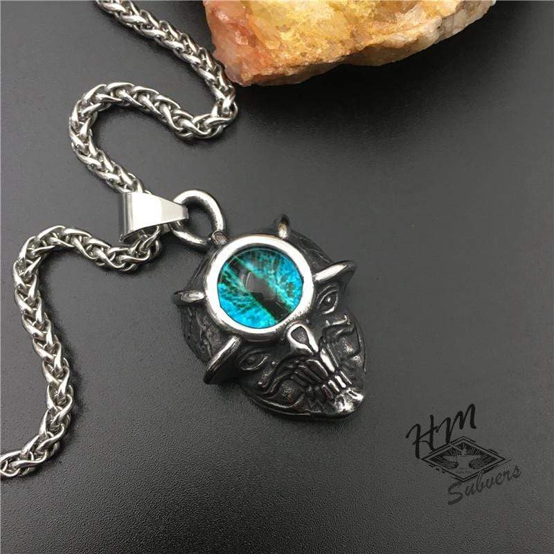 VINTAGE EVIL SKULL MEN'S PENDANT