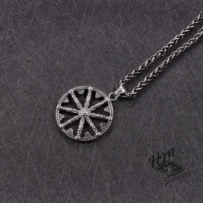 VINTAGE PHALLIC WHEEL MEN'S PENDANT