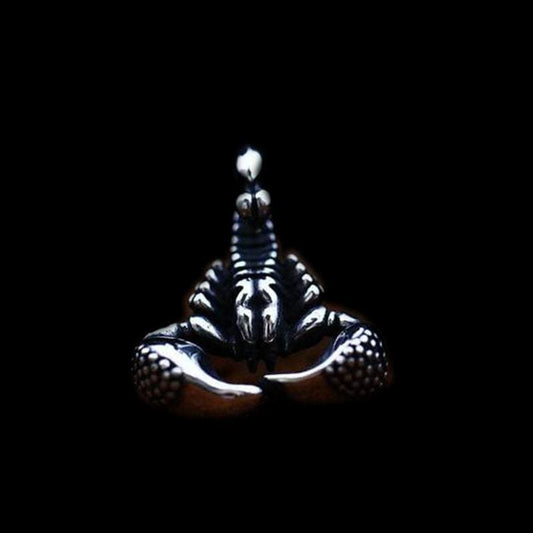 VINTAGE SCORPION STAINLESS STEEL PENDANT