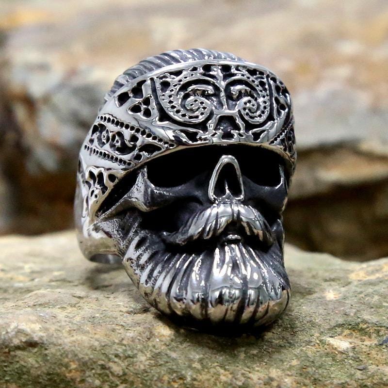 BIG BEARD STAINLESS STEEL RING