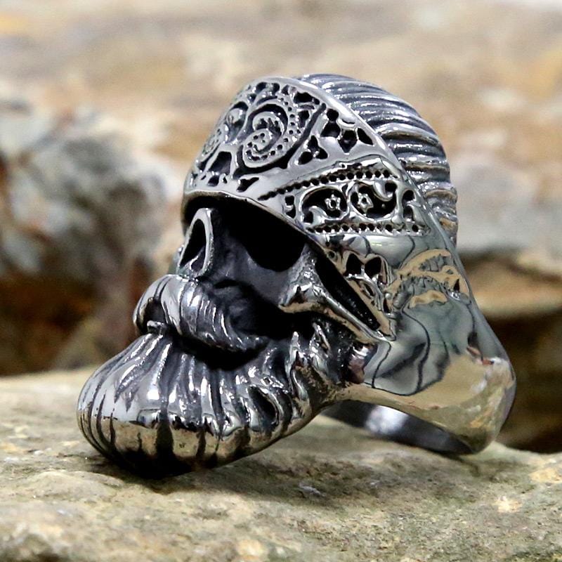 BIG BEARD STAINLESS STEEL RING