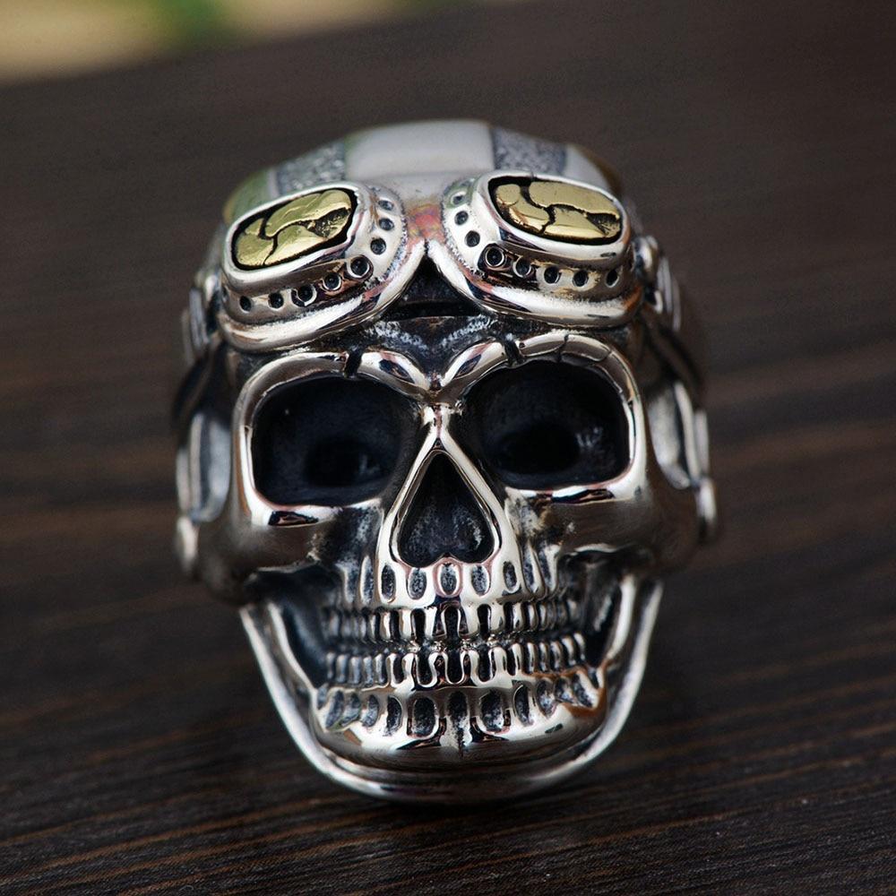 DIVING SKULL STAINLESS STEEL RING