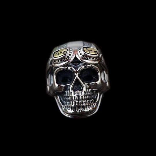 DIVING SKULL STAINLESS STEEL RING