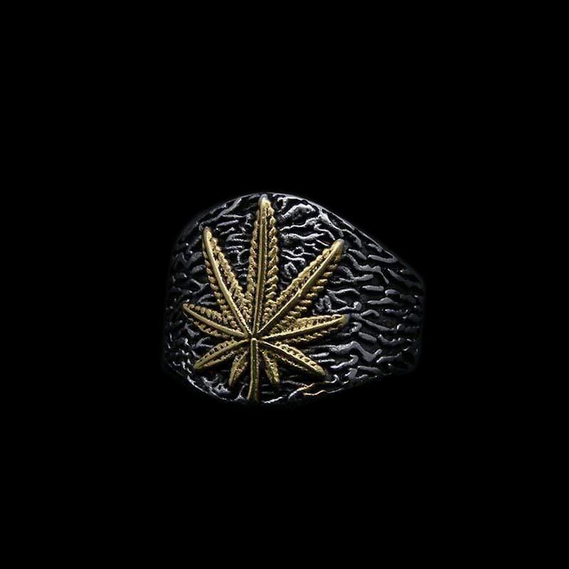 RETRO HEMP MEN'S STAINLESS STEEL RING