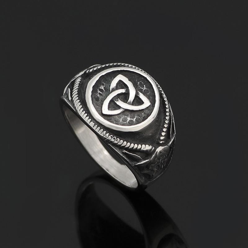 RETRO VIKING STAINLESS STEEL RING