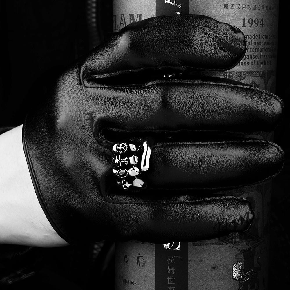 SKULL FIST STAINLESS STEEL RING