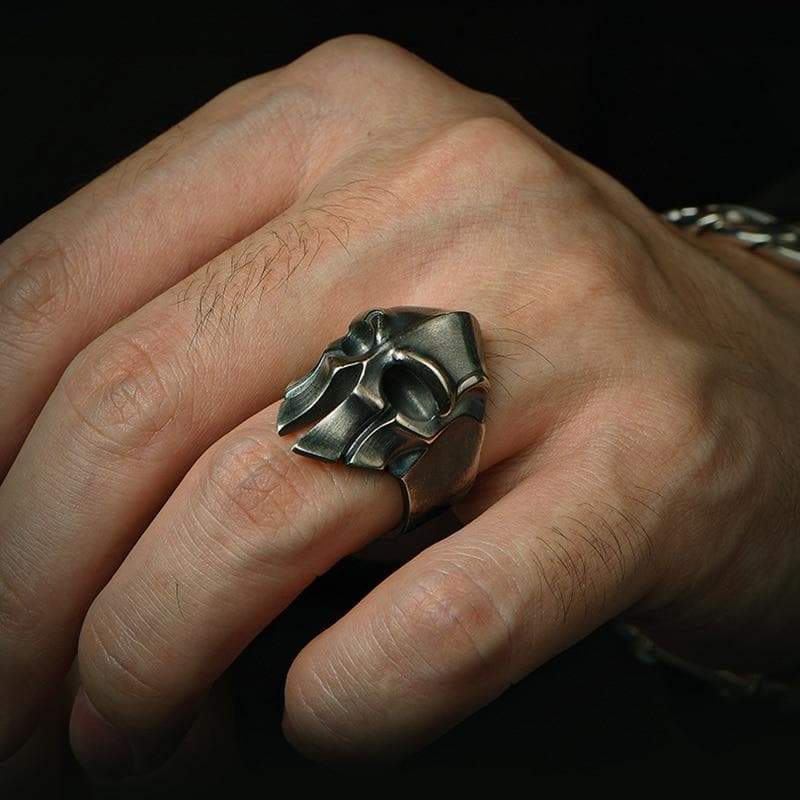 SPARTAN WARRIOR STAINLESS STEEL RING